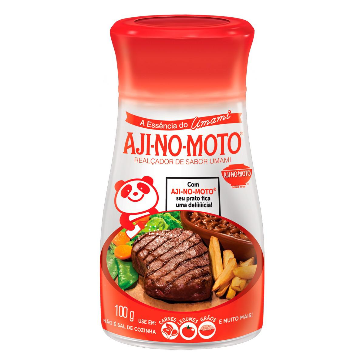 AJI-NO-MOTO REALÇADOR DE SABOR – FRASCO 100g