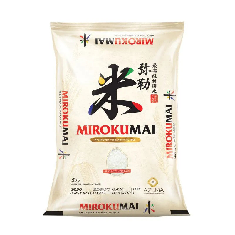 ARROZ MIROKUMAI GRÃO CURTO 5KG