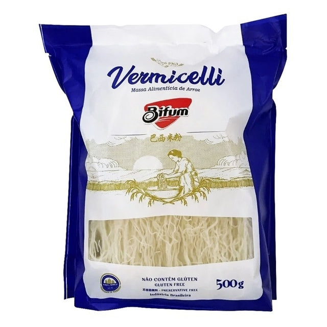 Macarrão de Arroz Oriental Vermicelli – 500 gr