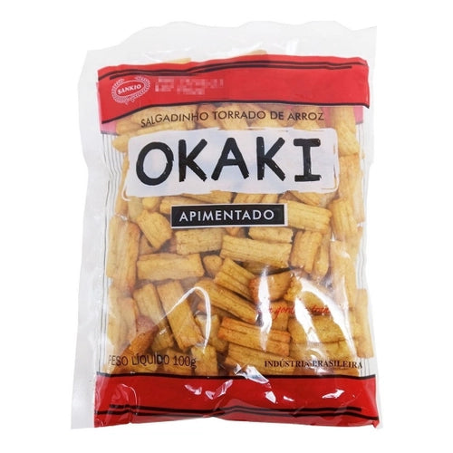 OKAKI – Salgadinho Torrado de Arroz - Apimentado 100g