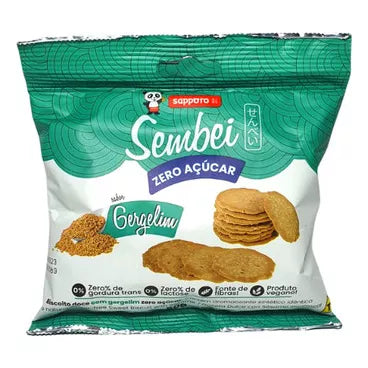 Sembei Zero Açúcar com Gergelim 50g