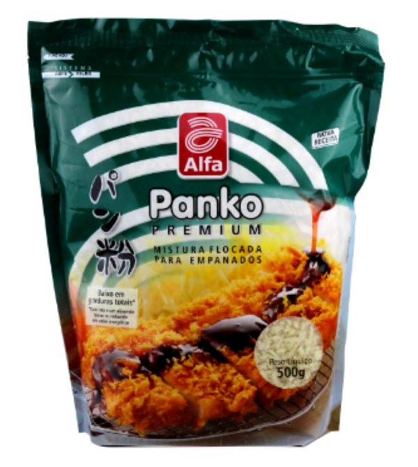 Mistura Flocada para Empanados - Panko Premium Alfa 500g
