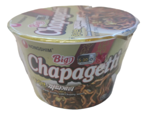Macarrão Instantâneo em Copo Sabor Chapagetti Big Bowl Noodle Nongshim