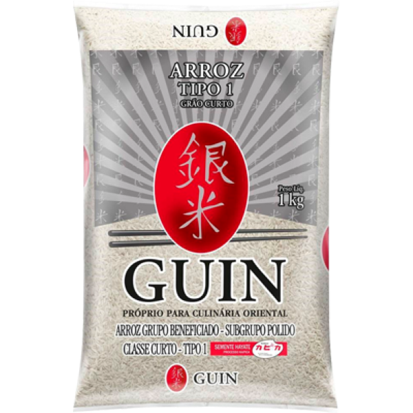 Arroz Guin Grão Curto - 5 kg