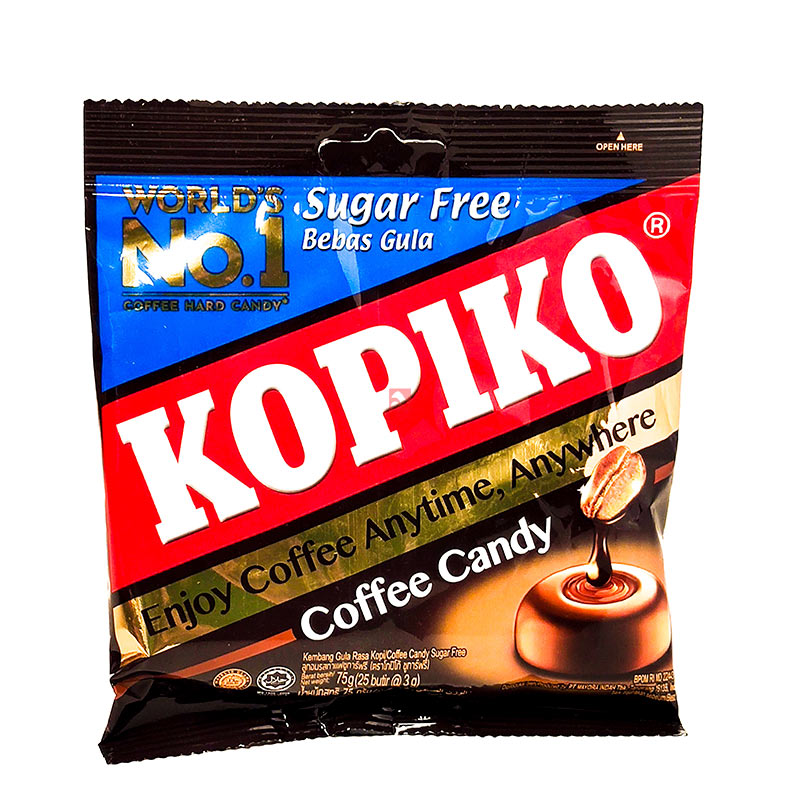 Kopiko Bala sabor café - Sugar free 75 g