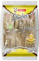 Sapporo Sembei - Biscoito Doce com Aveia, Banana e Mel - 260g