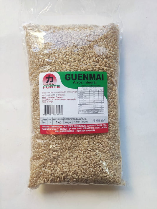 Guenmai - Arroz integral grão curto 1kg