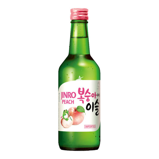 Bebida Coreana Soju Peach - Pêssego 360ml Jinro