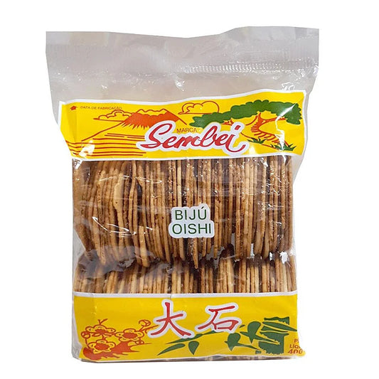 Bolacha Japonesa Biju Oishi Sembei 400g