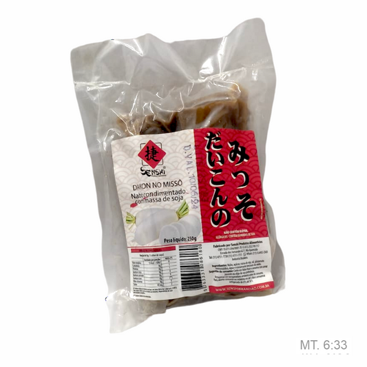 Nabo condimentado com massa de soja - Daikon no Misso 250g