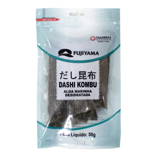 Fujiyama - Dashi Kombu Alga Marinha Desidratada - 50g