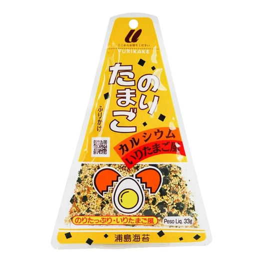 FURIKAKE TRIANGULO ALGA MARINHA NORI E OVO - 33G