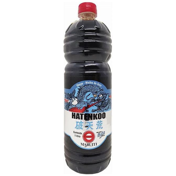 Shoyu Hatenkoo Light - Molho de Soja Maruiti 1L