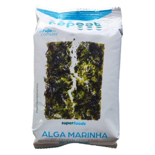 Chips de Alga Marinha Repeat Wasabi