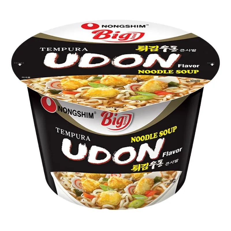Macarrão Instantâneo Coreano Sabor Tempura Udon Flavour Big Bowl 118g