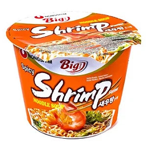 Macarrão Instantâneo Coreano Shrimp Camarão Big Bowl Nongshim 115g