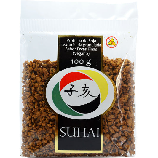 Proteina de Soja Texturizada Granulada – Sabor Ervas Finas (Vegano)