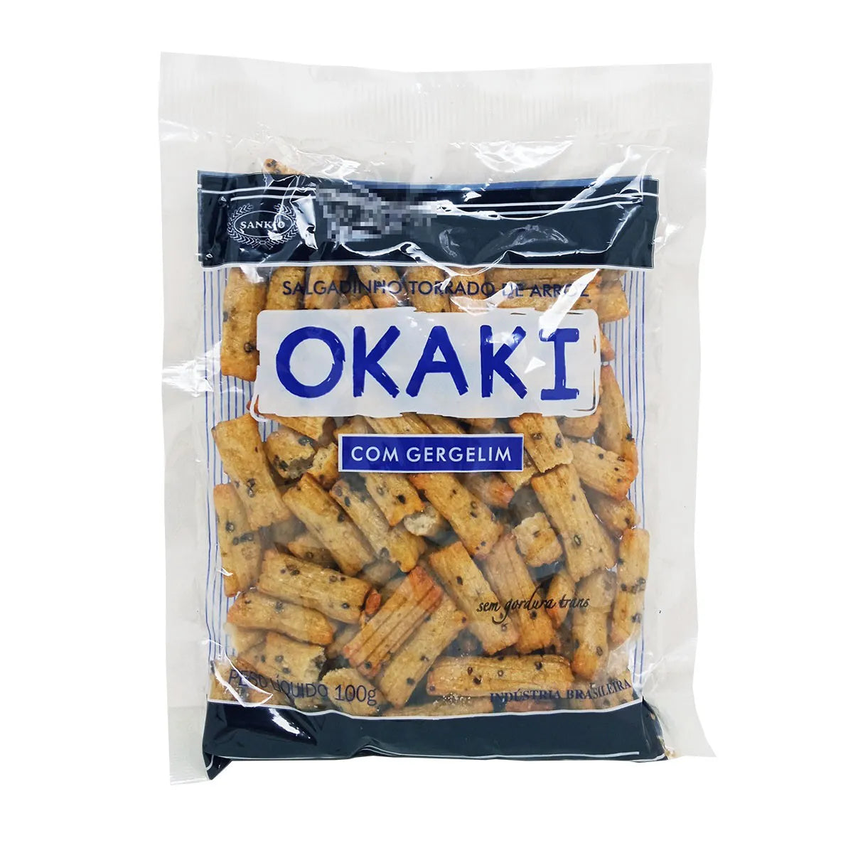 OKAKI – Salgadinho Torrado de Arroz com Gergelim 100g