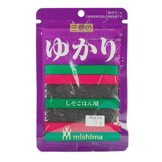 Tempero para Arroz Yukari Shiso Mishima 26g