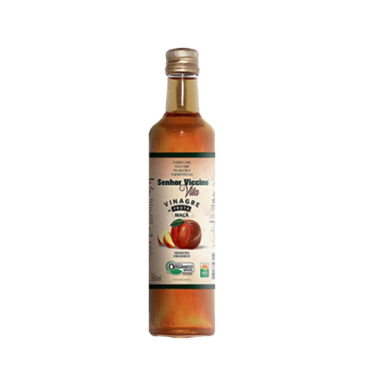 Vinagre de Maçã Orgânico – Senhor Viccino 500ml