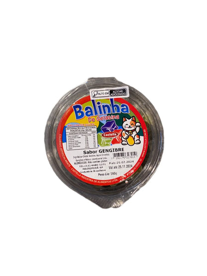 Bala de Gelatina Sabor Gengibre - Castella 160g