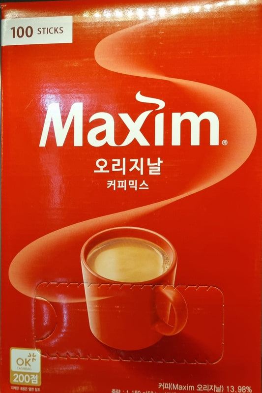 Café Instantâneo Maxim Original Coffee Mix - 1.180g contém 100sticks