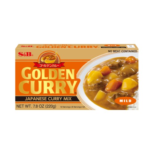 S&B GOLDEN CURRY MILD (AMAKUCHI) 220G