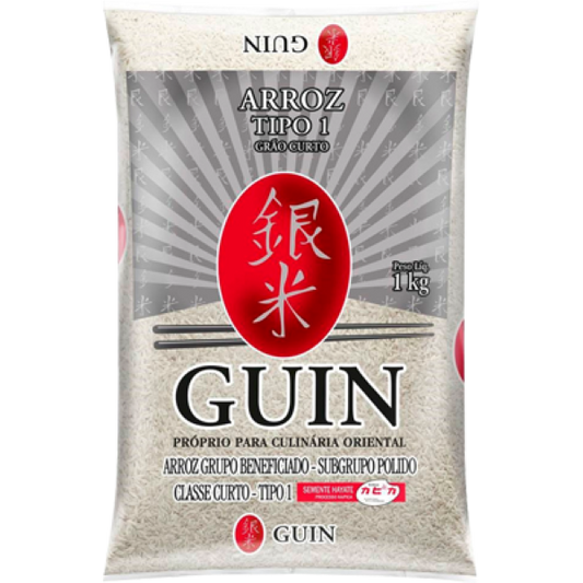 Arroz Guin Grão Curto - 5 kg
