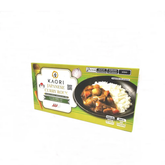 Kaori Japanese Curry Roux Chuukara (picancia média) 180g