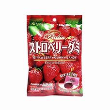 Bala de Goma Sabor Morango - Kasugai 102g