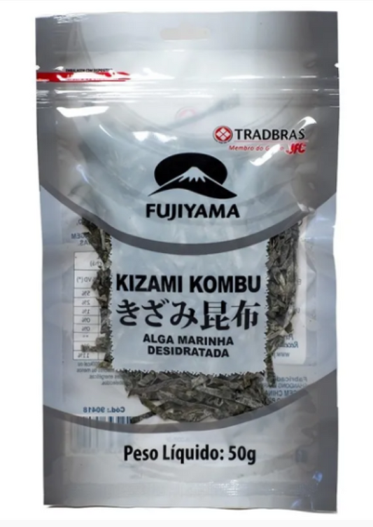 Fujiyama - Kizami Kombu Alga Marinha Desidratada - 50g