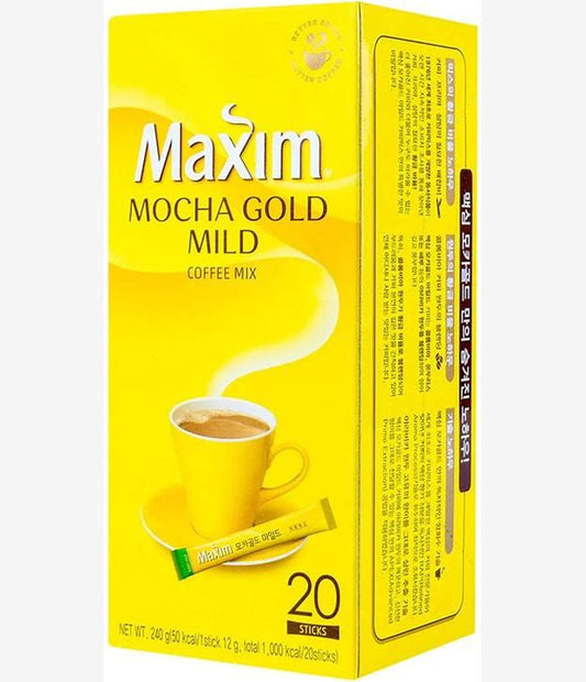 Café Instantâneo Coreano Maxim Mocha Gold Mild - 240g