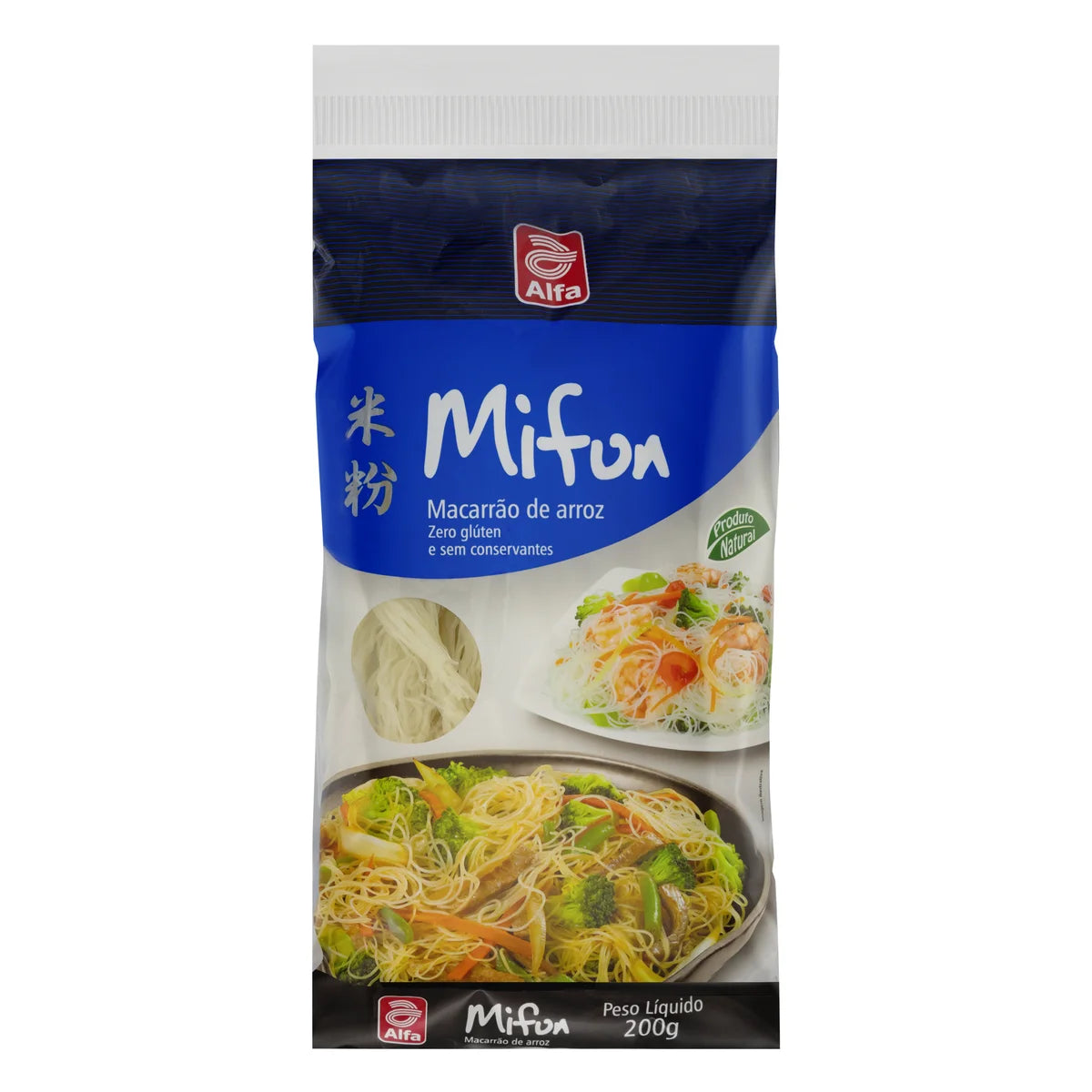 Alfa Mifun - Massa alimentícia de arroz 200g