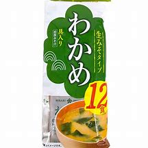 Wakame Missoshiru - Pasta de soja p/ sopa instantâneo Importado 216g