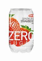Refresco Sparkling Sabor Morango Zero Açucar - OKF 350ml