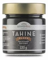 Tahine Black - Pasta de Gergelim Preto Integral - Sesamo Real 220g