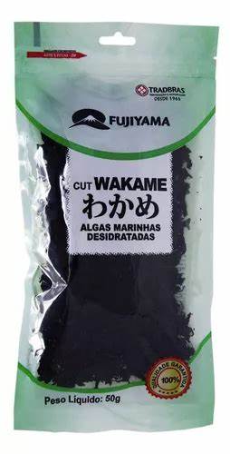 Alga Marinha Desidratada - Cut WAKAME Fujiyama 50g